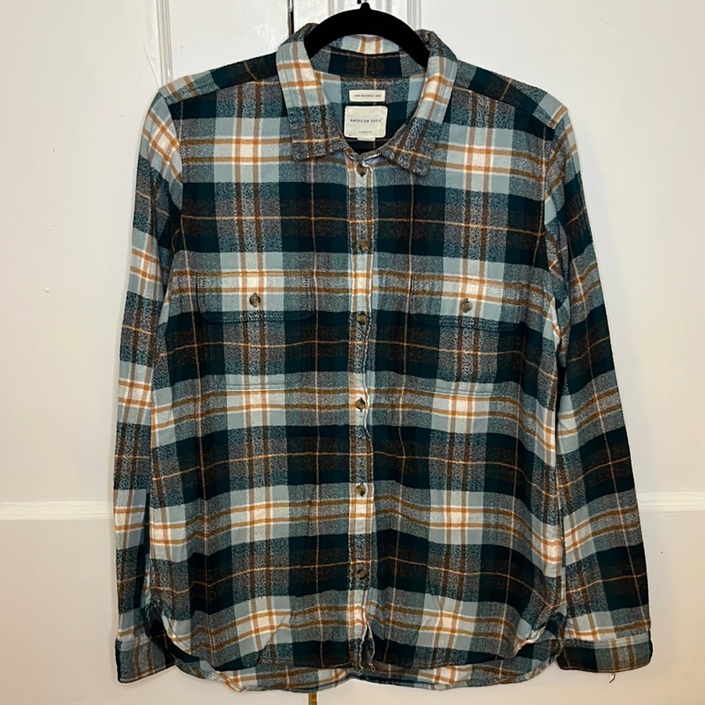 American Eagle Flannel - Size Large